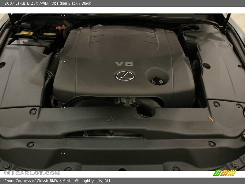 Obsidian Black / Black 2007 Lexus IS 250 AWD
