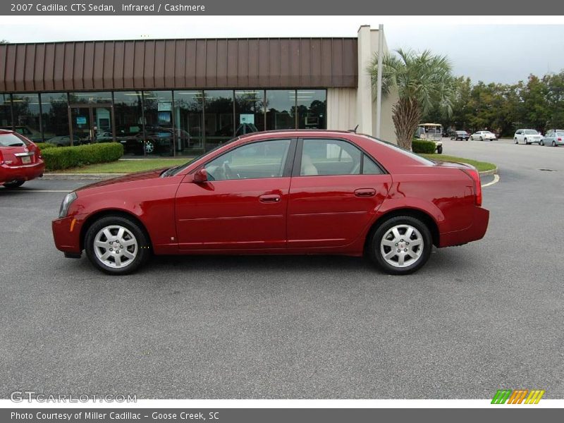 Infrared / Cashmere 2007 Cadillac CTS Sedan