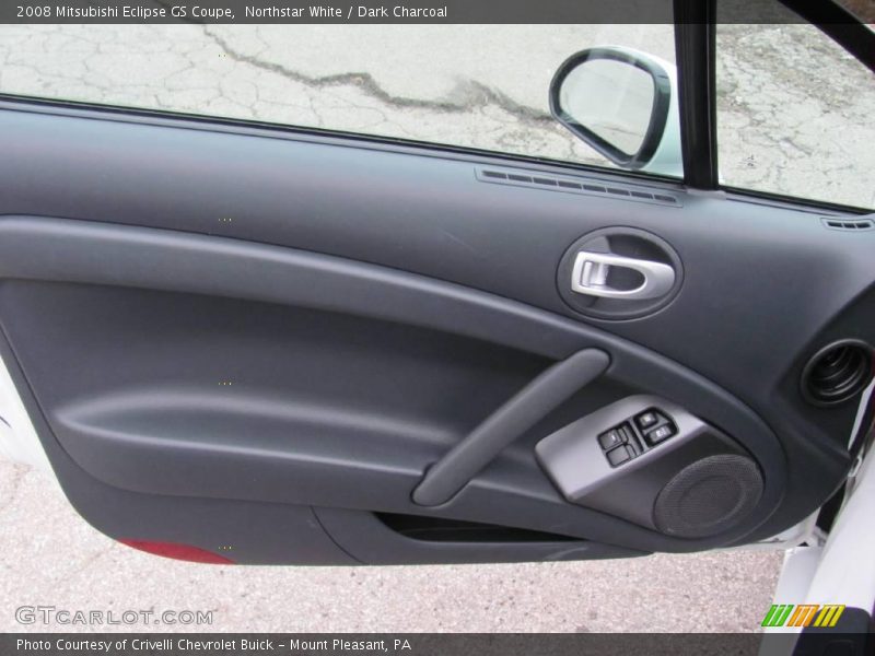 Northstar White / Dark Charcoal 2008 Mitsubishi Eclipse GS Coupe