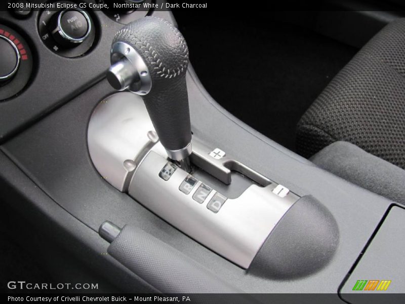 Northstar White / Dark Charcoal 2008 Mitsubishi Eclipse GS Coupe