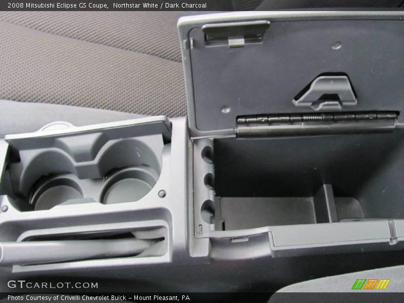 Northstar White / Dark Charcoal 2008 Mitsubishi Eclipse GS Coupe