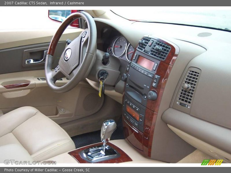 Infrared / Cashmere 2007 Cadillac CTS Sedan