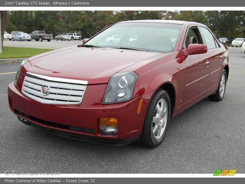 Infrared / Cashmere 2007 Cadillac CTS Sedan