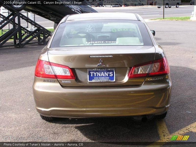 Canyon Beige Pearl / Beige 2009 Mitsubishi Galant ES