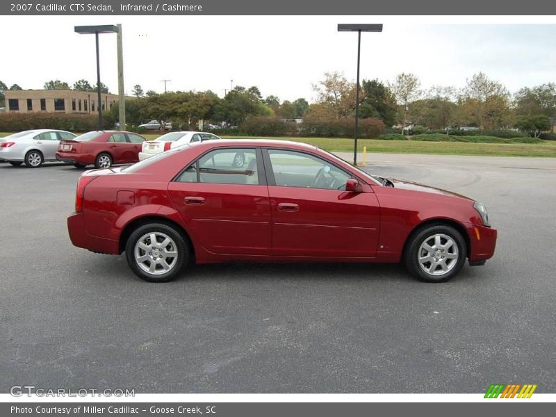 Infrared / Cashmere 2007 Cadillac CTS Sedan