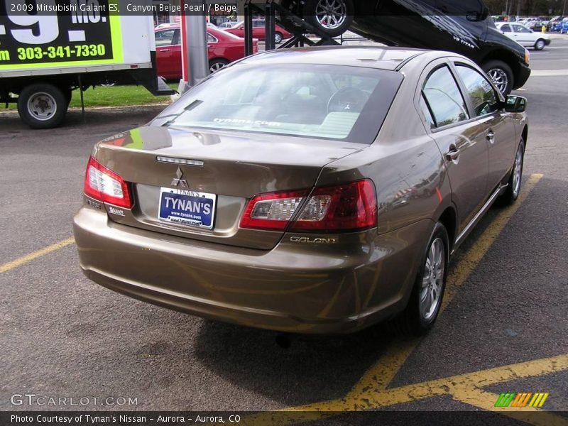 Canyon Beige Pearl / Beige 2009 Mitsubishi Galant ES