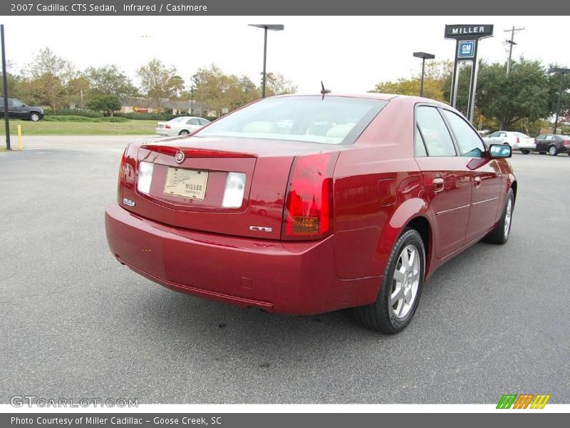 Infrared / Cashmere 2007 Cadillac CTS Sedan