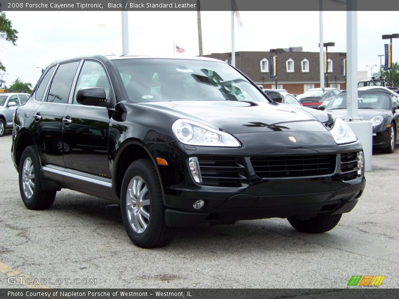 Black / Black Standard Leather 2008 Porsche Cayenne Tiptronic