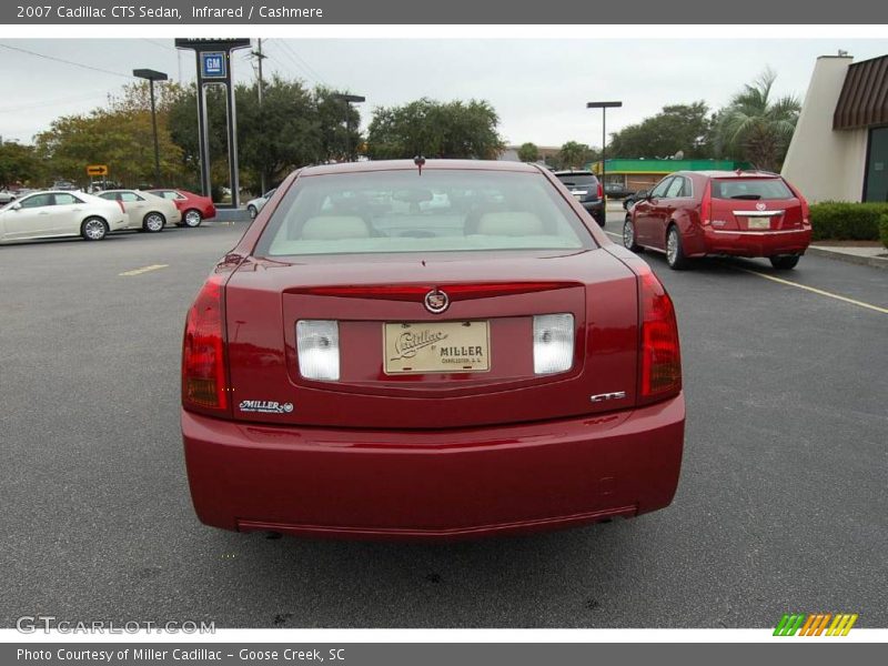 Infrared / Cashmere 2007 Cadillac CTS Sedan