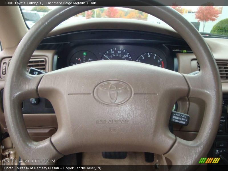 Cashmere Beige Metallic / Oak 2000 Toyota Camry LE
