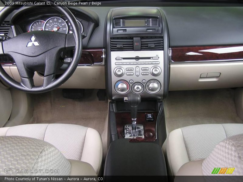 Canyon Beige Pearl / Beige 2009 Mitsubishi Galant ES