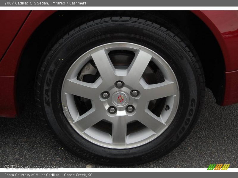 Infrared / Cashmere 2007 Cadillac CTS Sedan