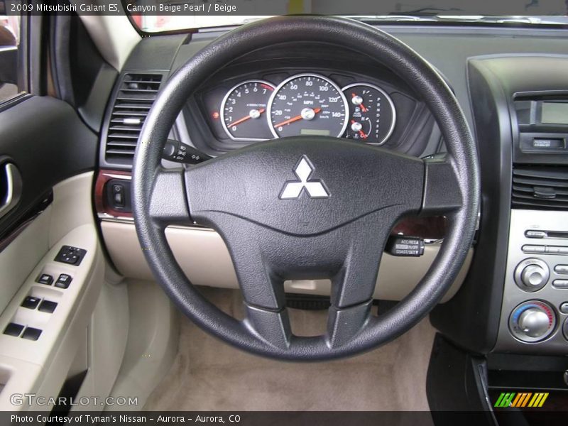 Canyon Beige Pearl / Beige 2009 Mitsubishi Galant ES