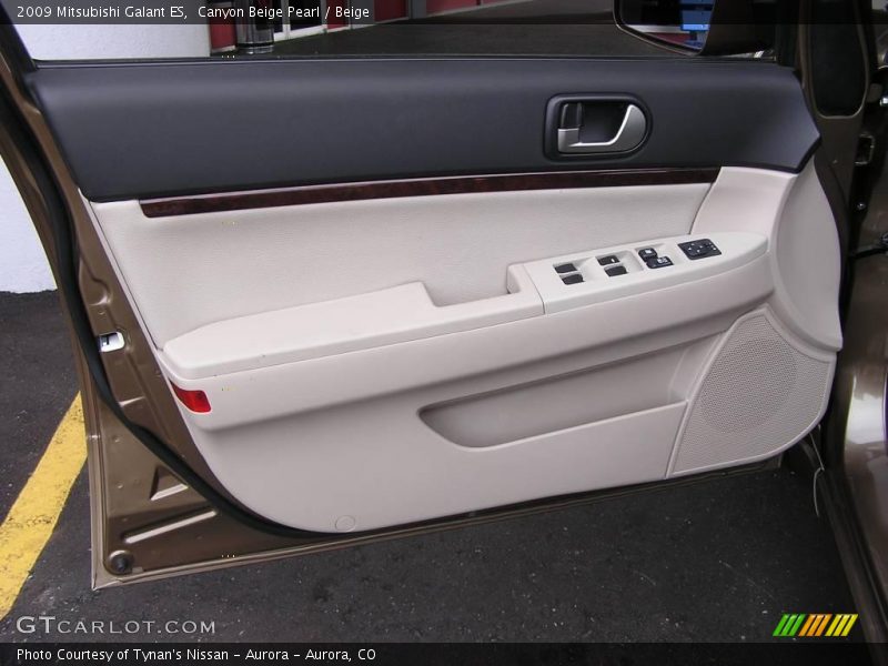 Canyon Beige Pearl / Beige 2009 Mitsubishi Galant ES