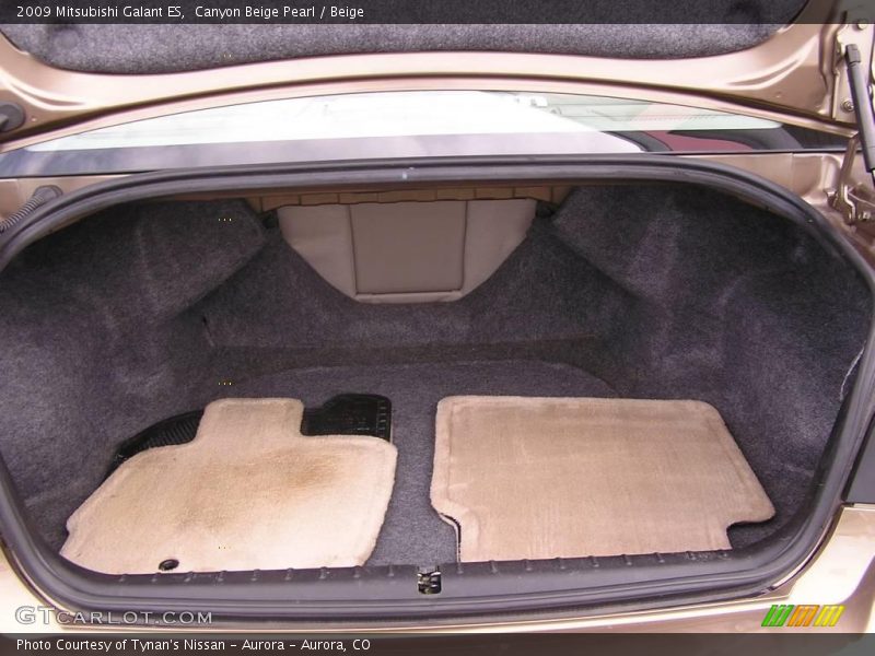 Canyon Beige Pearl / Beige 2009 Mitsubishi Galant ES