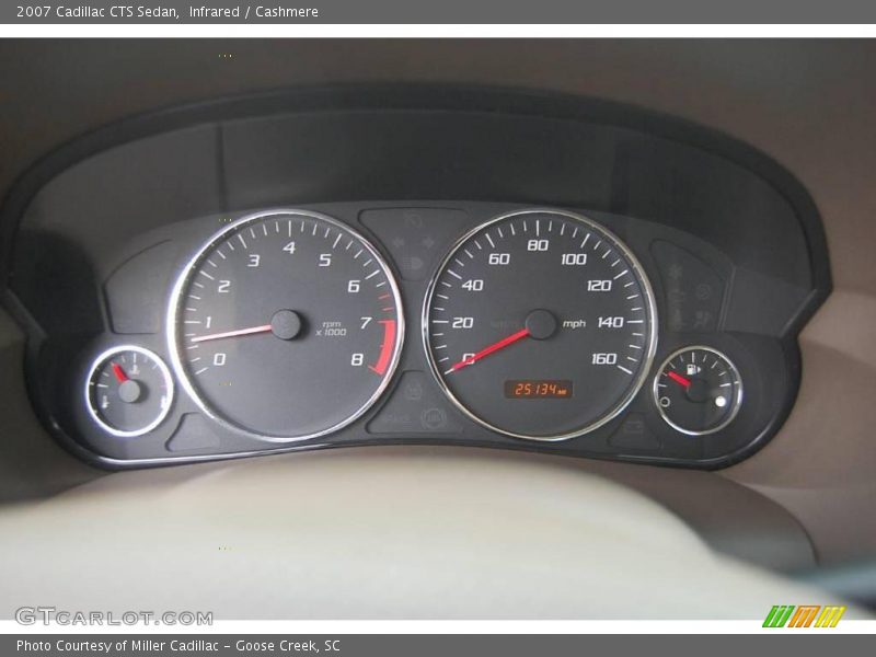 Infrared / Cashmere 2007 Cadillac CTS Sedan