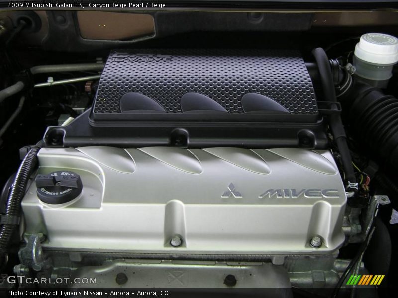 Canyon Beige Pearl / Beige 2009 Mitsubishi Galant ES