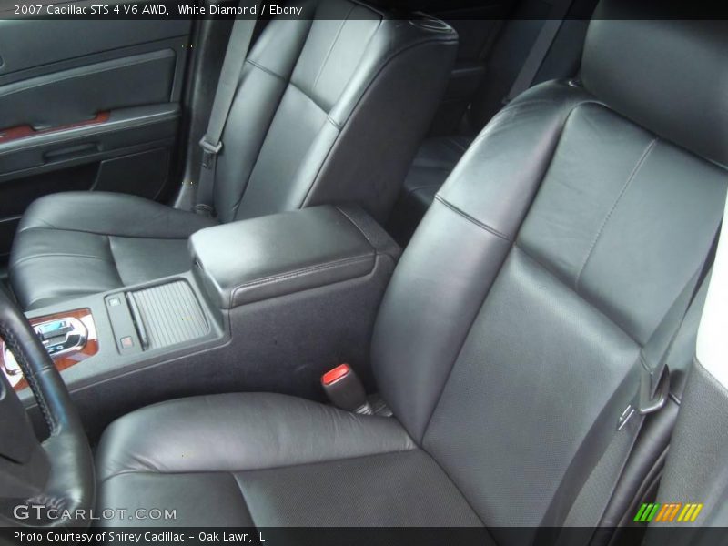 White Diamond / Ebony 2007 Cadillac STS 4 V6 AWD