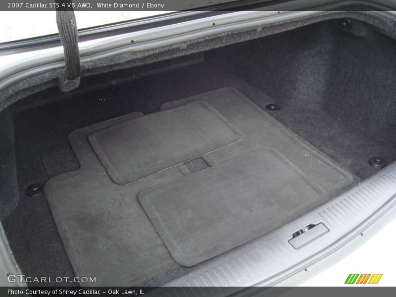 White Diamond / Ebony 2007 Cadillac STS 4 V6 AWD