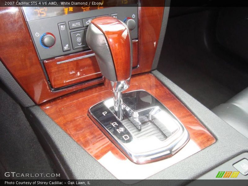 White Diamond / Ebony 2007 Cadillac STS 4 V6 AWD