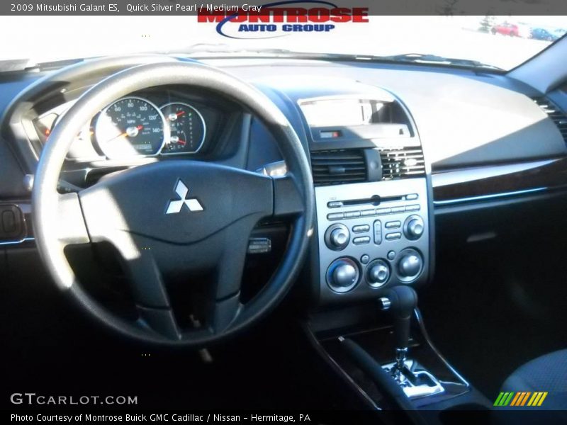 Quick Silver Pearl / Medium Gray 2009 Mitsubishi Galant ES