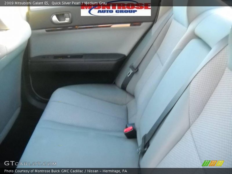 Quick Silver Pearl / Medium Gray 2009 Mitsubishi Galant ES