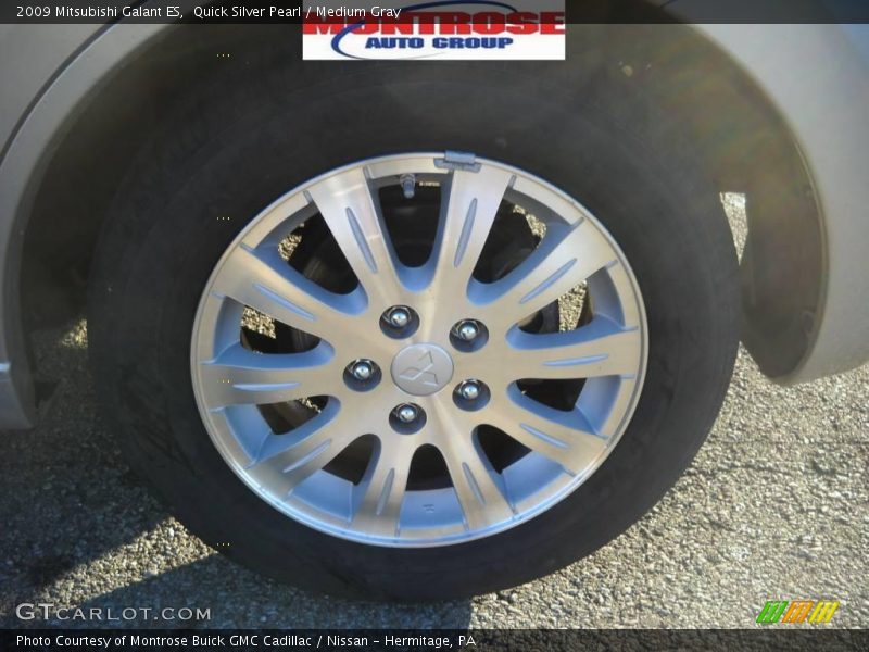 Quick Silver Pearl / Medium Gray 2009 Mitsubishi Galant ES