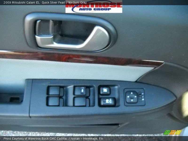 Quick Silver Pearl / Medium Gray 2009 Mitsubishi Galant ES