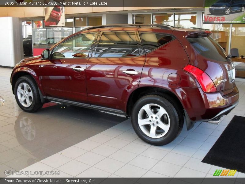 Merlot Metallic / Cafe Latte 2005 Nissan Murano SL AWD