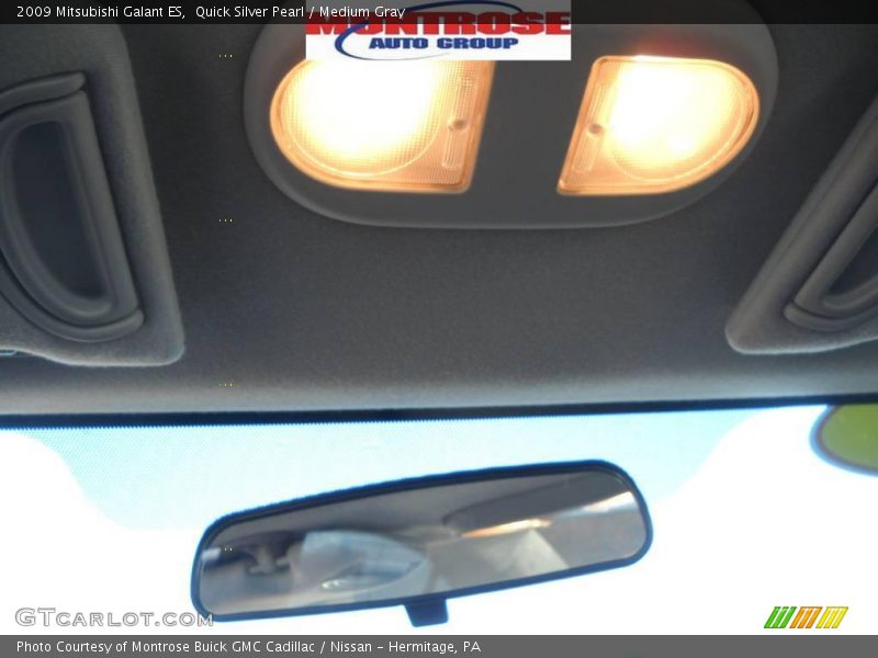 Quick Silver Pearl / Medium Gray 2009 Mitsubishi Galant ES
