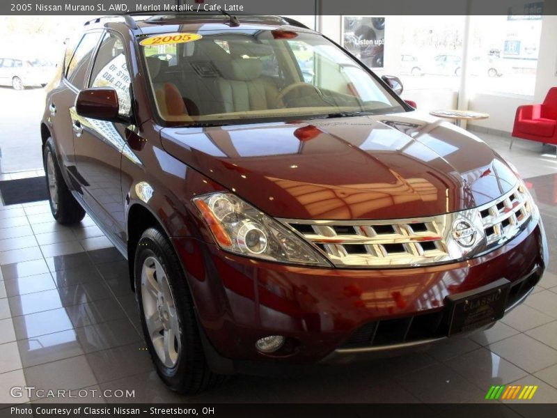 Merlot Metallic / Cafe Latte 2005 Nissan Murano SL AWD