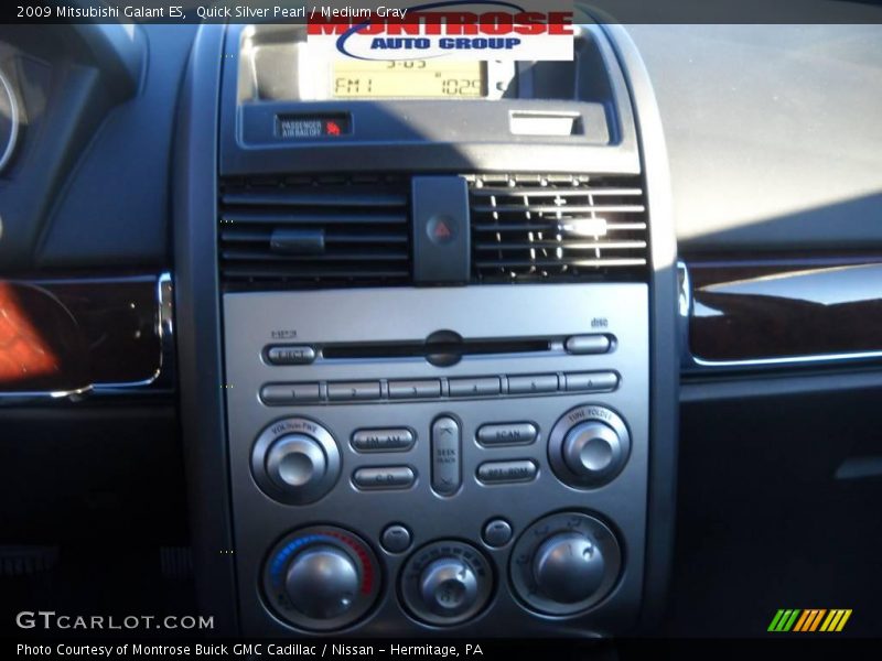 Quick Silver Pearl / Medium Gray 2009 Mitsubishi Galant ES