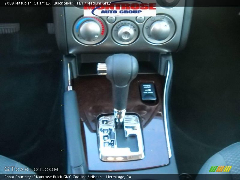 Quick Silver Pearl / Medium Gray 2009 Mitsubishi Galant ES