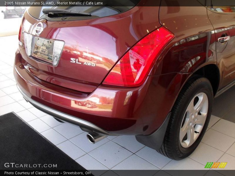 Merlot Metallic / Cafe Latte 2005 Nissan Murano SL AWD