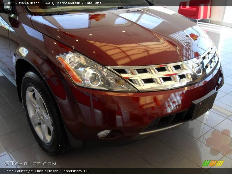 Merlot Metallic / Cafe Latte 2005 Nissan Murano SL AWD