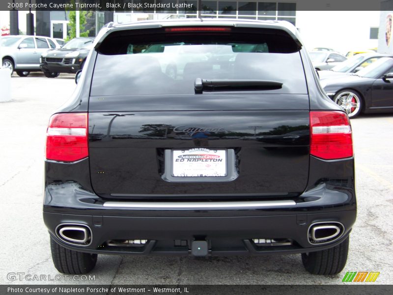 Black / Black Standard Leather 2008 Porsche Cayenne Tiptronic