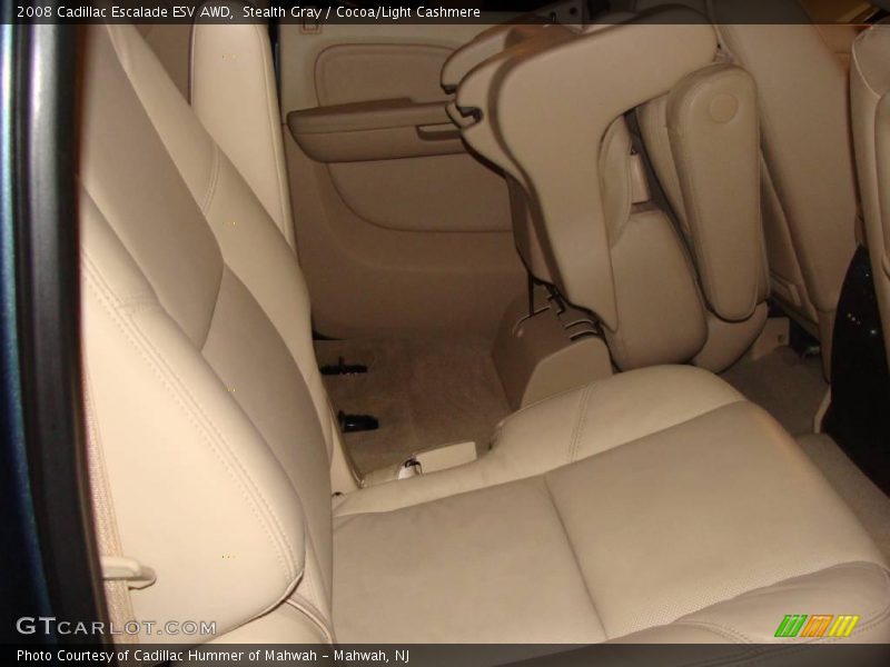 Stealth Gray / Cocoa/Light Cashmere 2008 Cadillac Escalade ESV AWD