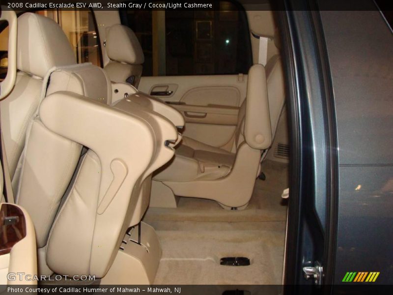 Stealth Gray / Cocoa/Light Cashmere 2008 Cadillac Escalade ESV AWD