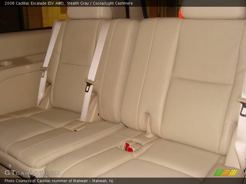 Stealth Gray / Cocoa/Light Cashmere 2008 Cadillac Escalade ESV AWD