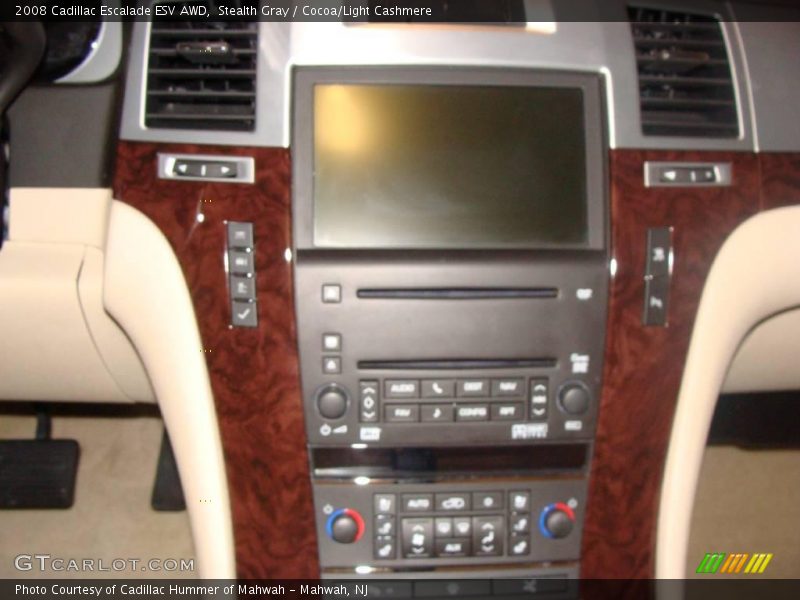 Stealth Gray / Cocoa/Light Cashmere 2008 Cadillac Escalade ESV AWD