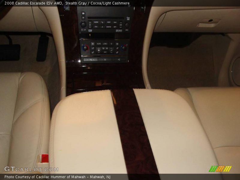 Stealth Gray / Cocoa/Light Cashmere 2008 Cadillac Escalade ESV AWD