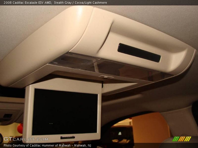 Stealth Gray / Cocoa/Light Cashmere 2008 Cadillac Escalade ESV AWD