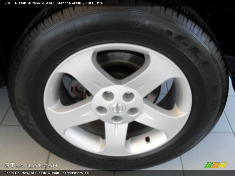 Merlot Metallic / Cafe Latte 2005 Nissan Murano SL AWD