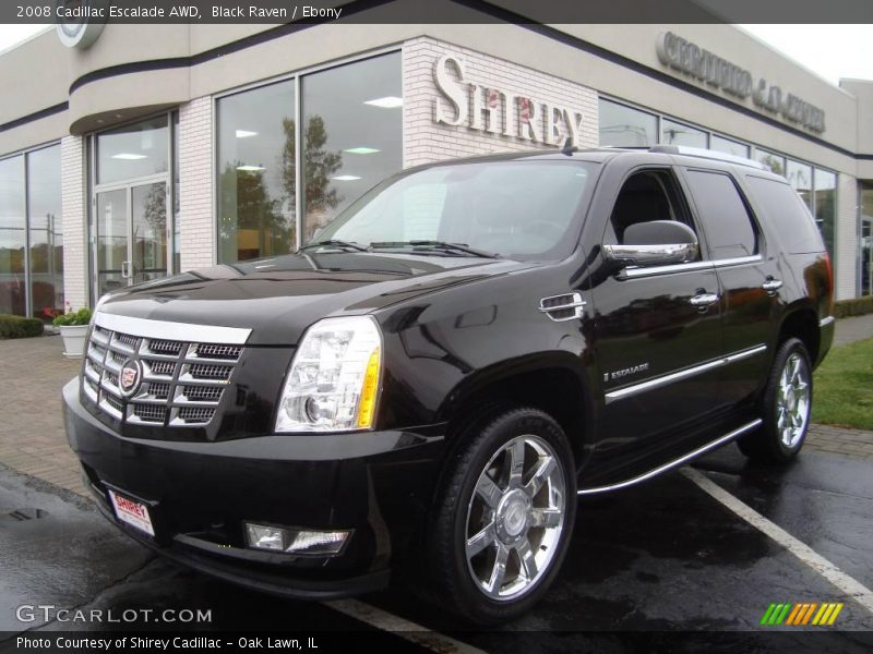 Black Raven / Ebony 2008 Cadillac Escalade AWD