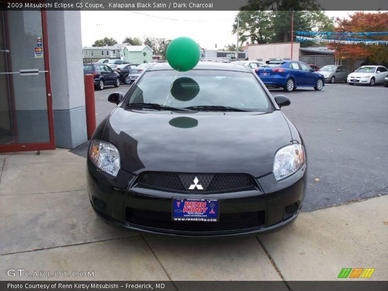 Kalapana Black Satin / Dark Charcoal 2009 Mitsubishi Eclipse GS Coupe