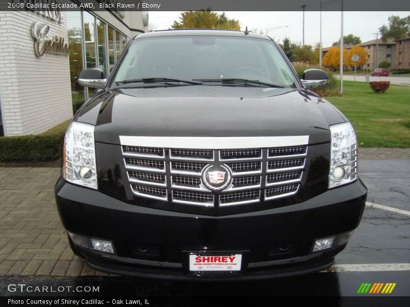 Black Raven / Ebony 2008 Cadillac Escalade AWD