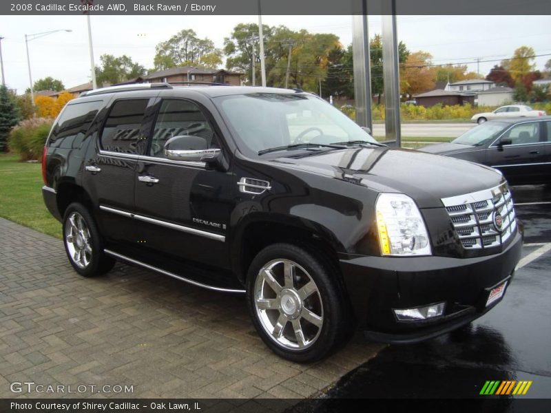 Black Raven / Ebony 2008 Cadillac Escalade AWD