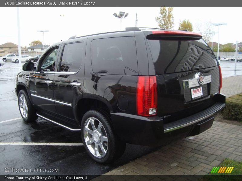Black Raven / Ebony 2008 Cadillac Escalade AWD