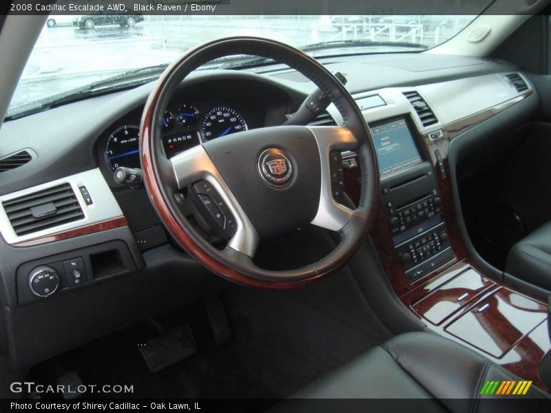 Black Raven / Ebony 2008 Cadillac Escalade AWD