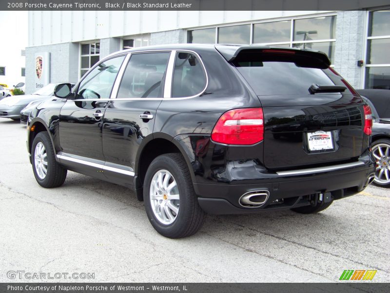 Black / Black Standard Leather 2008 Porsche Cayenne Tiptronic